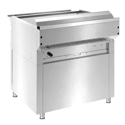 Elektryczna płyta do smażenia typu teppanyaki – 9 kW – wraz z podstawą