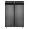 Commercial Upright Freezer PREMIUM - GN 2/1 - 1400L - with 2 doors & Rails & support grids