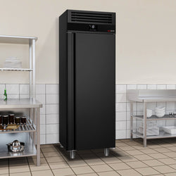 Szafa mroźnicza ze stali nierdzewnej PREMIUM - GN 2/1 - 700 litrów - z 1 drzwiami