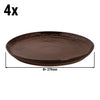 (4 sztuki) BAMA COPPER – talerze – płaskie – Ø 270 mm – miedź