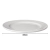 (12 szt.) Talerz płaski Mammoet BUDGETLINE – porcelana – Ø 245 mm – biały