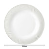 (6 szt.) SELTMANN WEIDEN | Talerz płaski – Ø 260 mm – szary perłowy