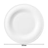 (6 pcs) SELTMANN WEIDEN | Flat plate – Ø 260 mm – white