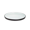 (6 szt.) COSMIC - Talerz płytki - kwadratowy - Porcelana - 200x200mm - Czarny / Biały