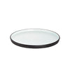 (12 szt.) Talerz płaski COSMIC – Ø 200 mm – biało-czarny