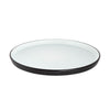 (6 szt.) Talerz płaski COSMIC – Ø 250 mm – biało-czarny