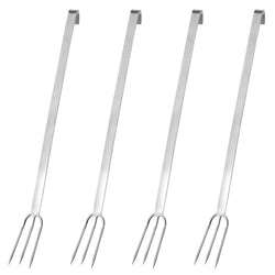 (4 sztuki) Widelec do rzeźbienia / mięsa - z 3 zębami