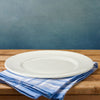 (6 szt.) Talerz płaski Maastricht LUX – porcelana – Ø 255 mm – kość słoniowa