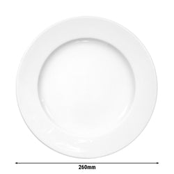 (6 sztuk) SELTMANN WEIDEN | Talerz płaski - Ø 260 mm