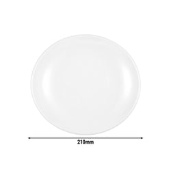 (6 sztuk) SELTMANN WEIDEN | Talerz płaski owalny - 210x192mm