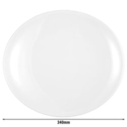 (2 sztuki) SELTMANN WEIDEN | Talerz płaski owalny - 340x301mm