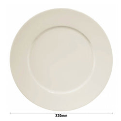 (24 szt) PERA Kremowy - talerz płaski - Ø 32 cm