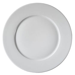 (12 sztuk) PERA Biały - Porcelanowy talerz do pizzy - płaski - Ø 300 mm