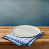 (6 szt.) Talerz płaski LIGHT BLUE SEA – Ø 225 mm – niebieski
