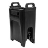 Commercial Insulated Beverage Dispenser - 20 Litres - Black - with Tap