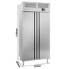Szafa mroźnicza Premium PLUS – stal nierdzewna – GN 1/1 – 745 L – z 2 drzwiami