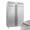 Szafa mroźnicza Premium PLUS – stal nierdzewna – GN 2/1 – 1240 L – z 2 drzwiami