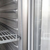 Szafa mroźnicza Premium PLUS – stal nierdzewna – GN 2/1 – 1240 L – z 2 drzwiami szklanymi