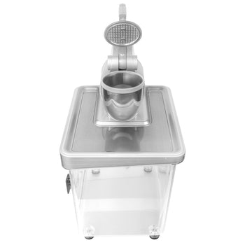 Kruszyarka do lodu płatkowego do montażu na blacie - 5 kg/min - stal nierdzewna - Prime Gastro