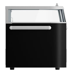 Supermarket – zamrażarka wyspowa – 1850 mm – 523 litrów – z 2 przesuwanymi drzwiami – czarna