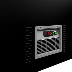 Supermarket – zamrażarka wyspowa – 1850 mm – 523 litrów – z 2 przesuwanymi drzwiami – czarna