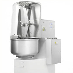 Miesiarka spiralna do ciasta - 68L / 50kg - 2 prędkości - ze stałą dzieżą - z podnoszoną głowicą - do ciast ciężkich - 400V