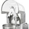 Miesiarka spiralna do ciasta - 140L / 80kg - 2 prędkości - ze stałą dzieżą - do ciast ciężkich - 400V