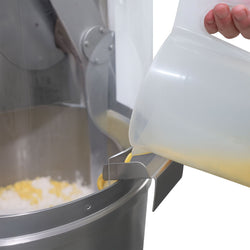 Maszyna do wyrabiania ciasta piekarniczego – 68 litrów / 50 kg – 2 prędkości – z ramionami obrotowymi