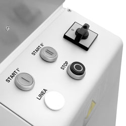 Maszyna do wyrabiania ciasta piekarniczego – 68 litrów / 50 kg – 2 prędkości – z ramionami obrotowymi