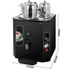 Commercial Tea Urn Manual Fill - 37 Litres - 3.5 kW - with 3 teapots