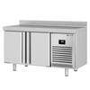 Stół mroźniczy Premium PLUS – 1468 x 700 mm – 305 L – z 2 drzwiami – z rantem