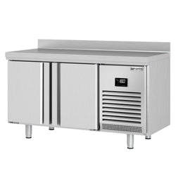 Stół mroźniczy Premium PLUS – 1468 x 700 mm – 305 L – z 2 drzwiami – z rantem