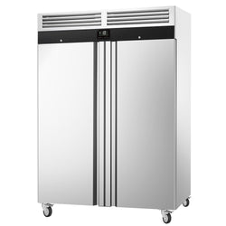 Zamrażarka ze stali nierdzewnej PREMIUM – GN 2/1 – 1350 litrów – z 2 drzwiami