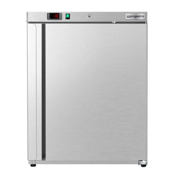 (2 sztuki) Mini zamrażarka magazynowa ze stali nierdzewnej ECO – 200 litrów – z 1 drzwiami – wnętrze drzwi z tworzywa sztucznego