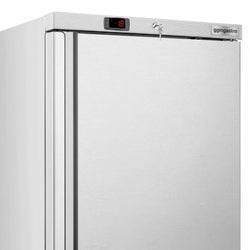 Zamrażarka magazynowa ze stali nierdzewnej ECO – 600 litrów – z 1 drzwiami i 11 koszami – wnętrze drzwi z tworzywa sztucznego