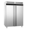 Commercial Upright Freezer Stainless steel PREMIUM - GN 2/1 - 1400L - with 2 doors