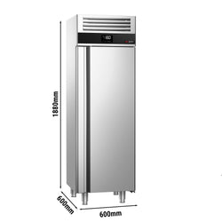 Commercial Upright Freezer Stainless steel PREMIUM - 400L - with 1 door