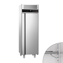 Commercial Upright Freezer Stainless steel PREMIUM - 400L - with 1 door