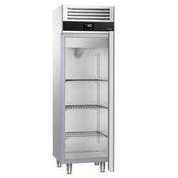Commercial Upright Freezer Stainless steel PREMIUM - 400L - with 1 door