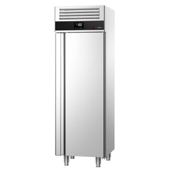 Commercial Upright Freezer Stainless steel PREMIUM - 400L - with 1 door