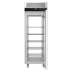 Zamrażarka przelotowa ze stali nierdzewnej PREMIUM - GN 2/1 - 700 litrów - z 1 drzwiami przednimi & tylnymi