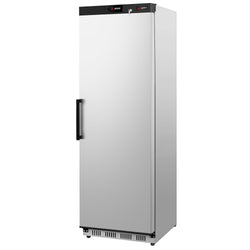 Zamrażarka do przechowywania ze stali nierdzewnej PREMIUM – 400 litrów – z 1 drzwiami – wnętrze drzwi z tworzywa sztucznego