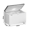 LIEBHERR commercial chest freezer - 404 litres - stainless steel lid