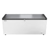 LIEBHERR commercial chest freezer - 542 litres - stainless steel lid