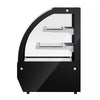 Countertop display fridge - 140L - 900mm - Double glazing - with 2 glass shelves - rear sliding glass doors