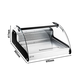 Lada chłodnicza stołowa do świeżych ryb – 118 litrów – 690 mm – okrągła