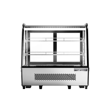 Witryna chłodnicza stołowa - 120 litrów - 690 mm - okrągła - z 2 półkami - Prime Gastro