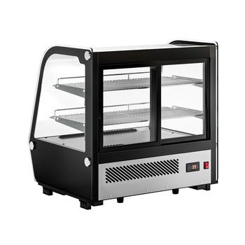 Witryna chłodnicza stołowa - 120 litrów - 690 mm - okrągła - z 2 półkami - Prime Gastro