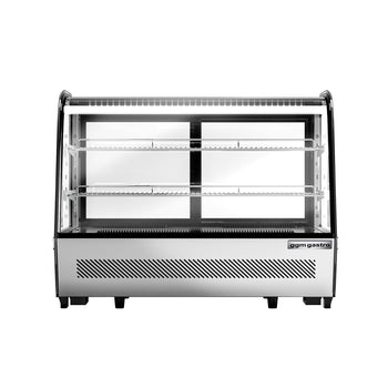 Witryna chłodnicza stołowa - 160 litrów - 870 mm - okrągła - z 2 półkami - Prime Gastro