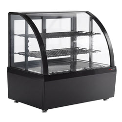 Stołowa witryna chłodnicza – 100 litrów – 705 mm – z 2 półkami – oświetlenie LED